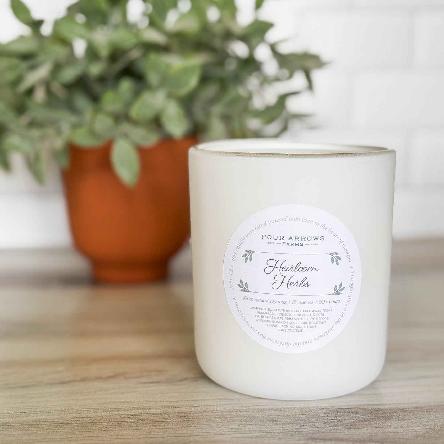 Heirloom Herbs | 12oz Candle