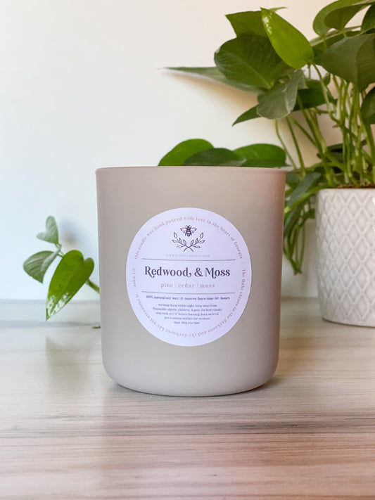 Redwood & Moss | 11oz Soy Candle