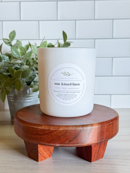 Sun-kissed Linen | 12oz Soy Candle