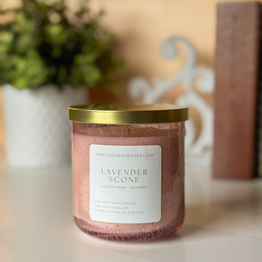 9oz Candle | Lavender Scone