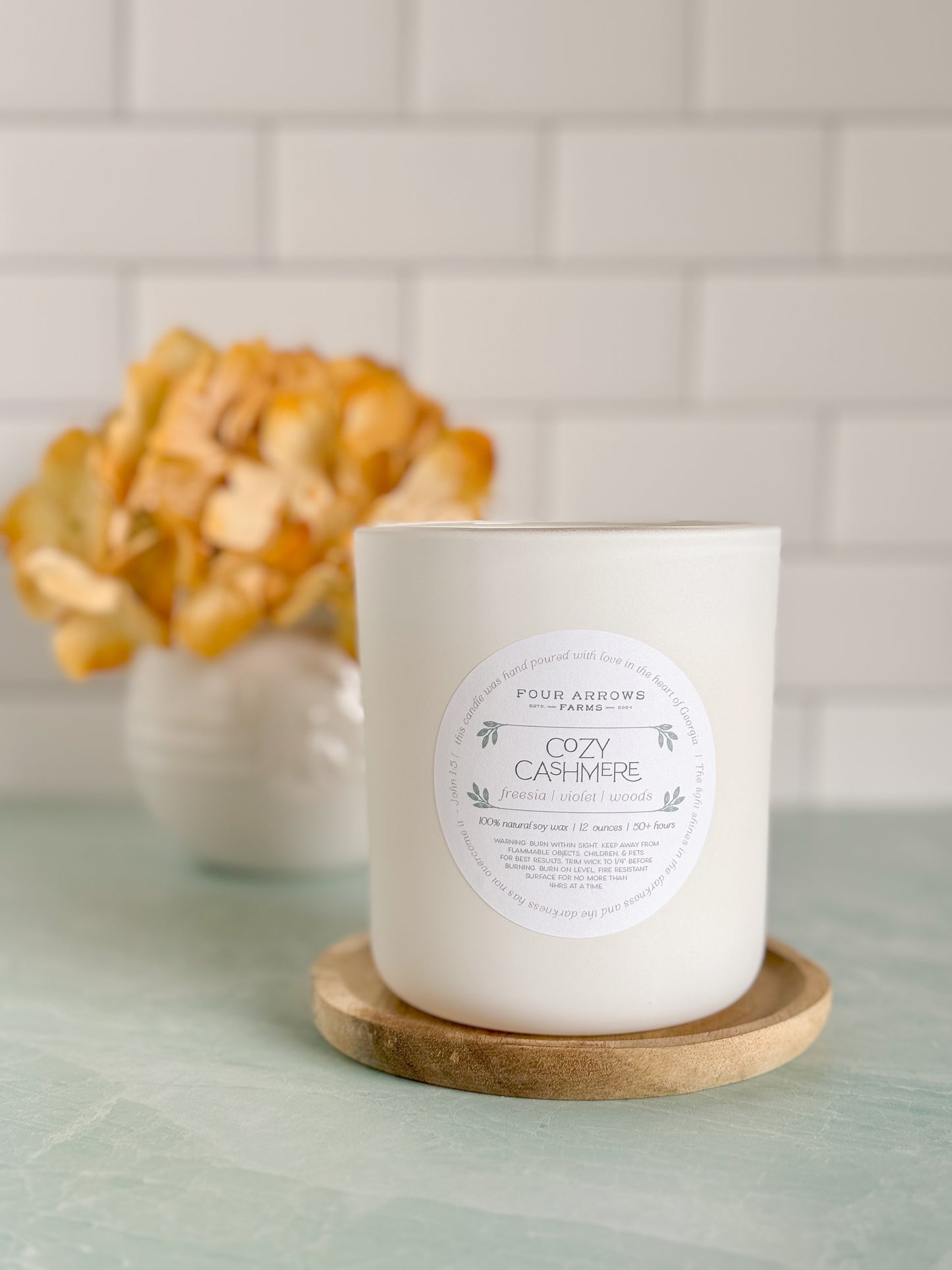 Cozy Cashmere | 12oz Candle