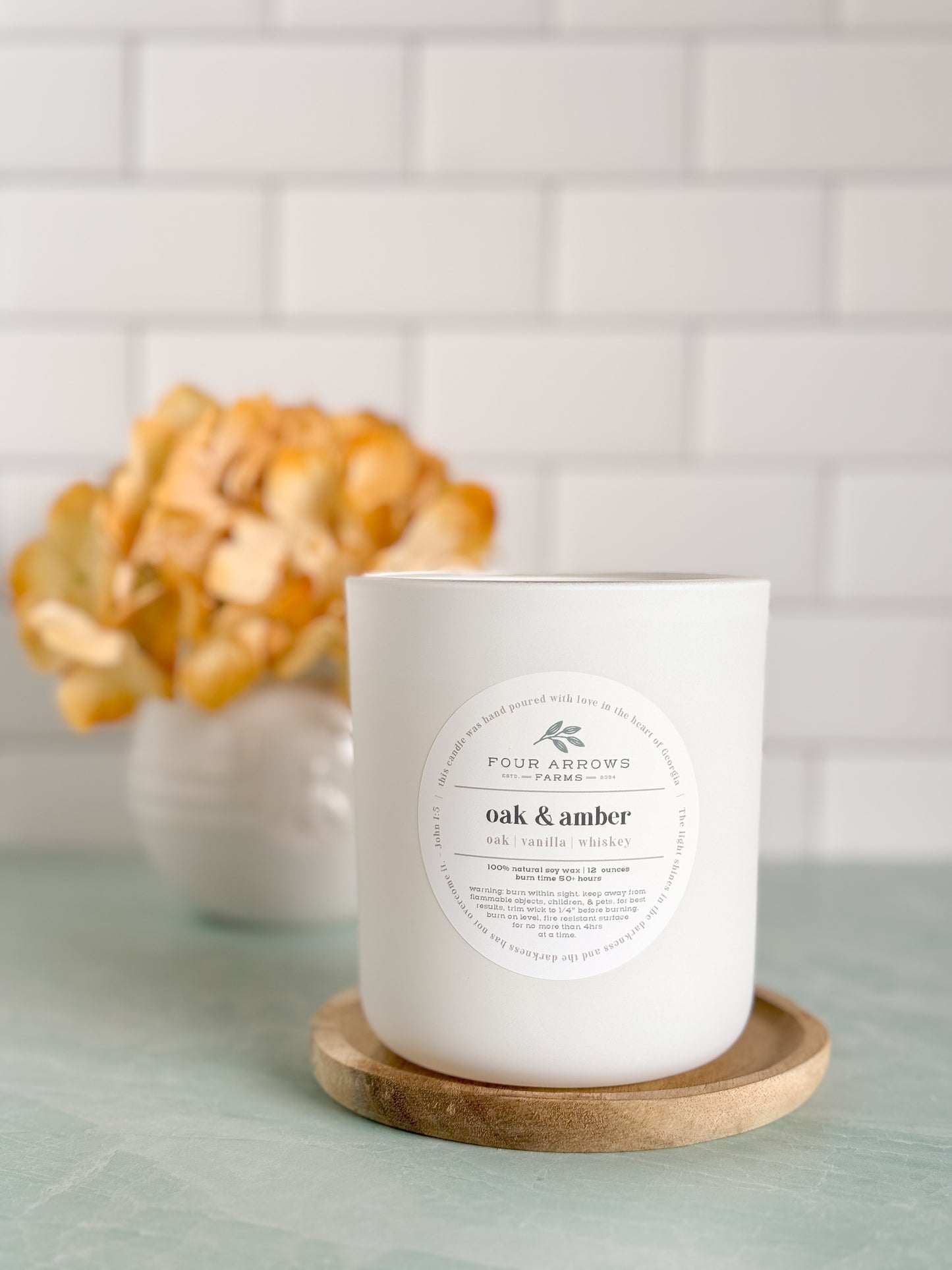 Oak & Amber | 12oz Candle