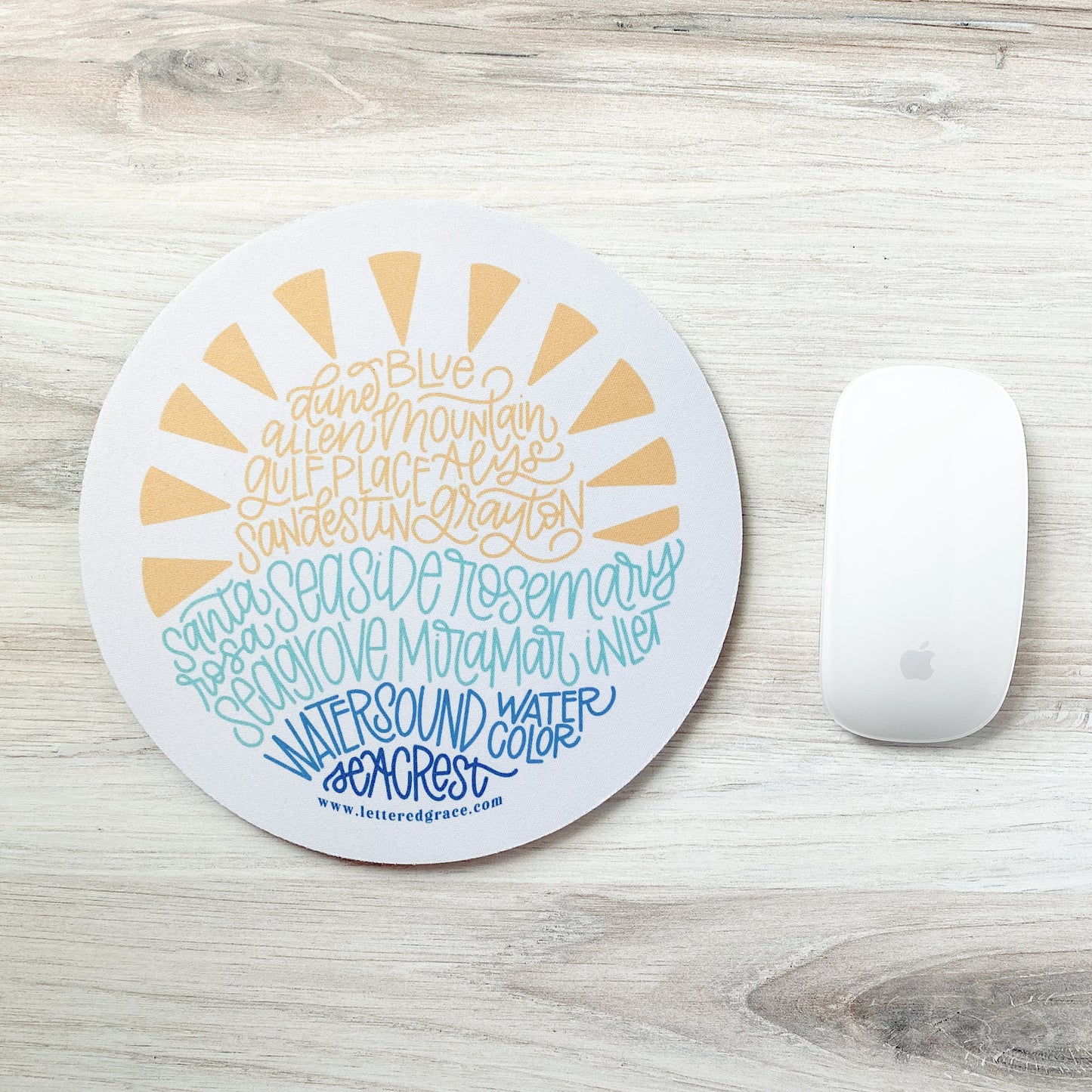 30A Happy Day Mouse Pad